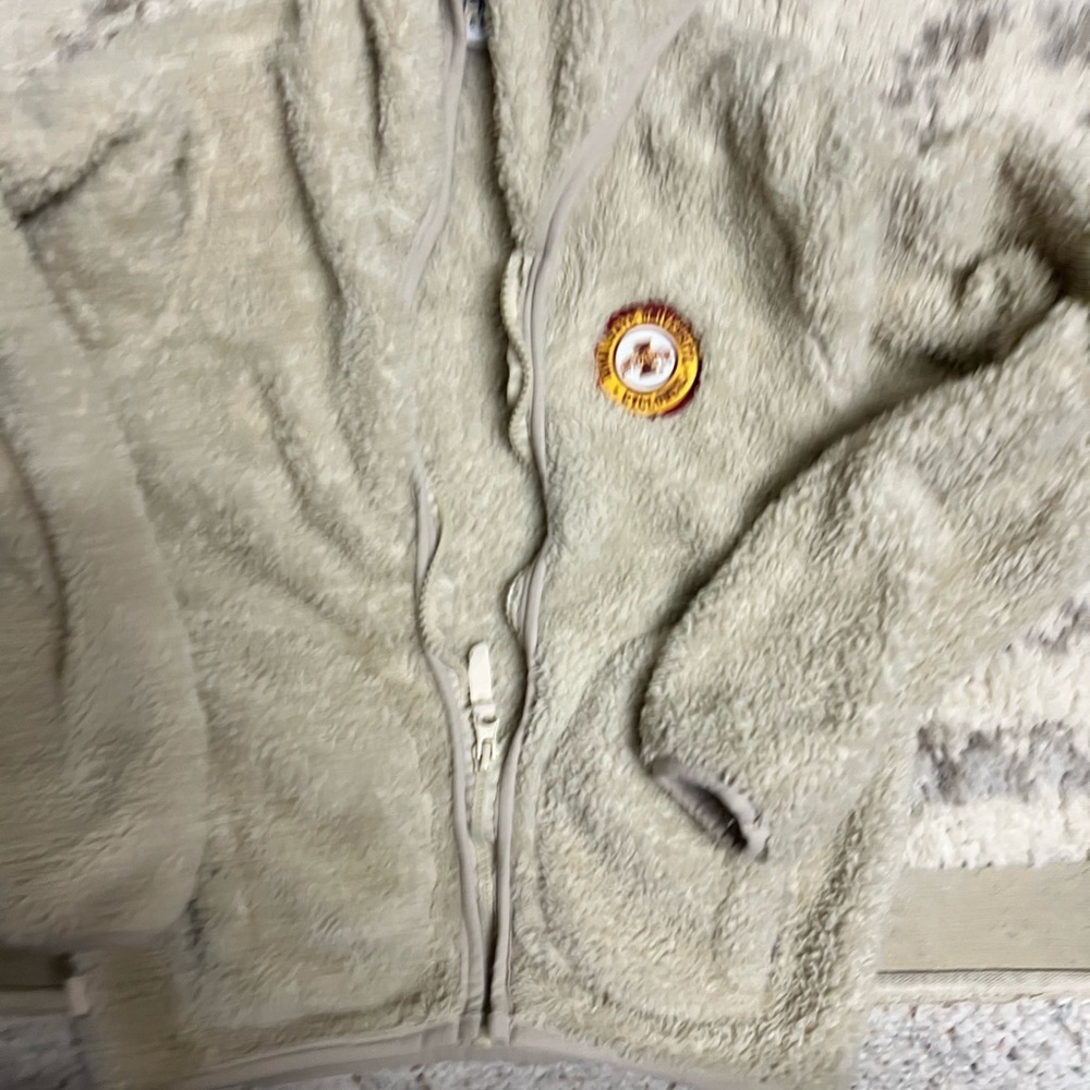 Cozy Kids Sherpa Jacket in Cream - Picture 4 of 6